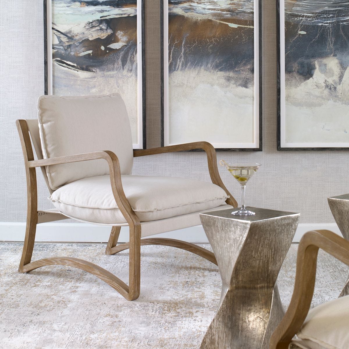 Melora Accent Chair – Furniture by Uttermost | Sutter & Vale