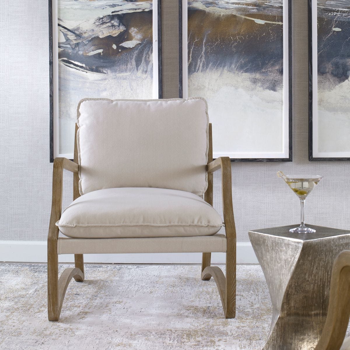 Melora Accent Chair – Furniture by Uttermost | Sutter & Vale