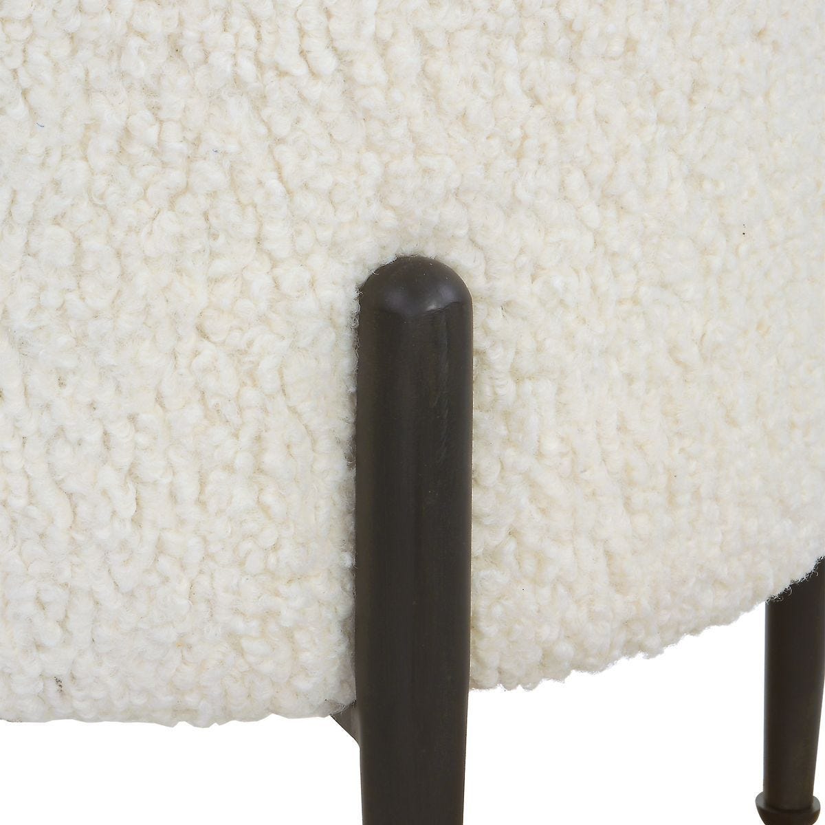 Arles Ottoman, Black – Furniture by Uttermost | Sutter & Vale