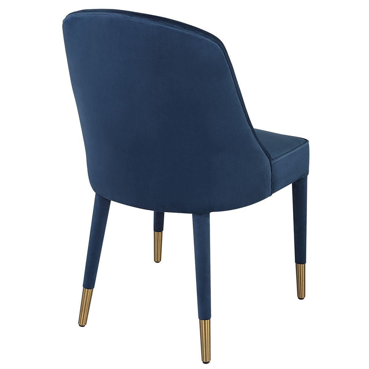 Brie Armless Chair, Sapphire, 2 Per Box, Priced Each – Furniture by Uttermost | Sutter & Vale