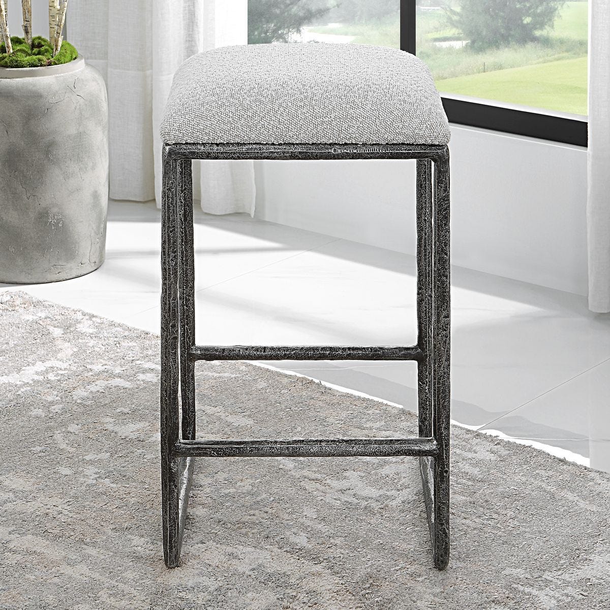 Brisbane Counter Stool – Furniture by Uttermost | Sutter & Vale