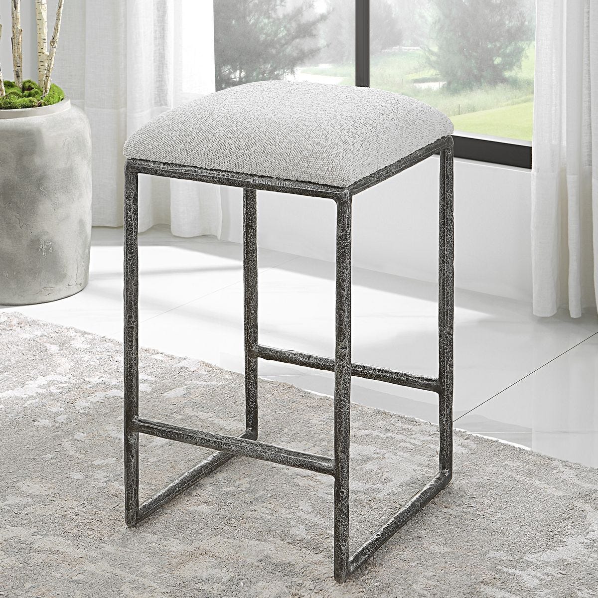 Brisbane Counter Stool – Furniture by Uttermost | Sutter & Vale