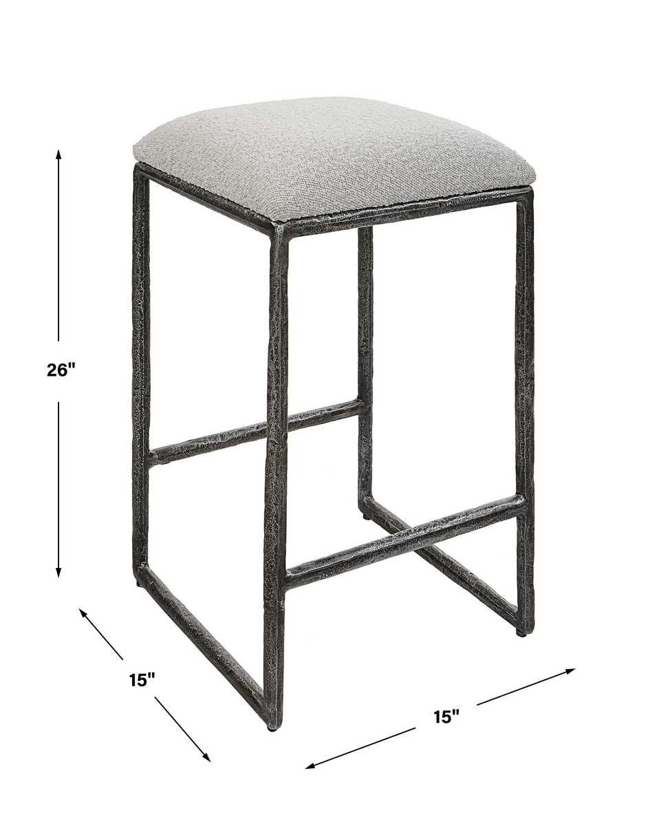 Brisbane Counter Stool – Furniture by Uttermost | Sutter & Vale