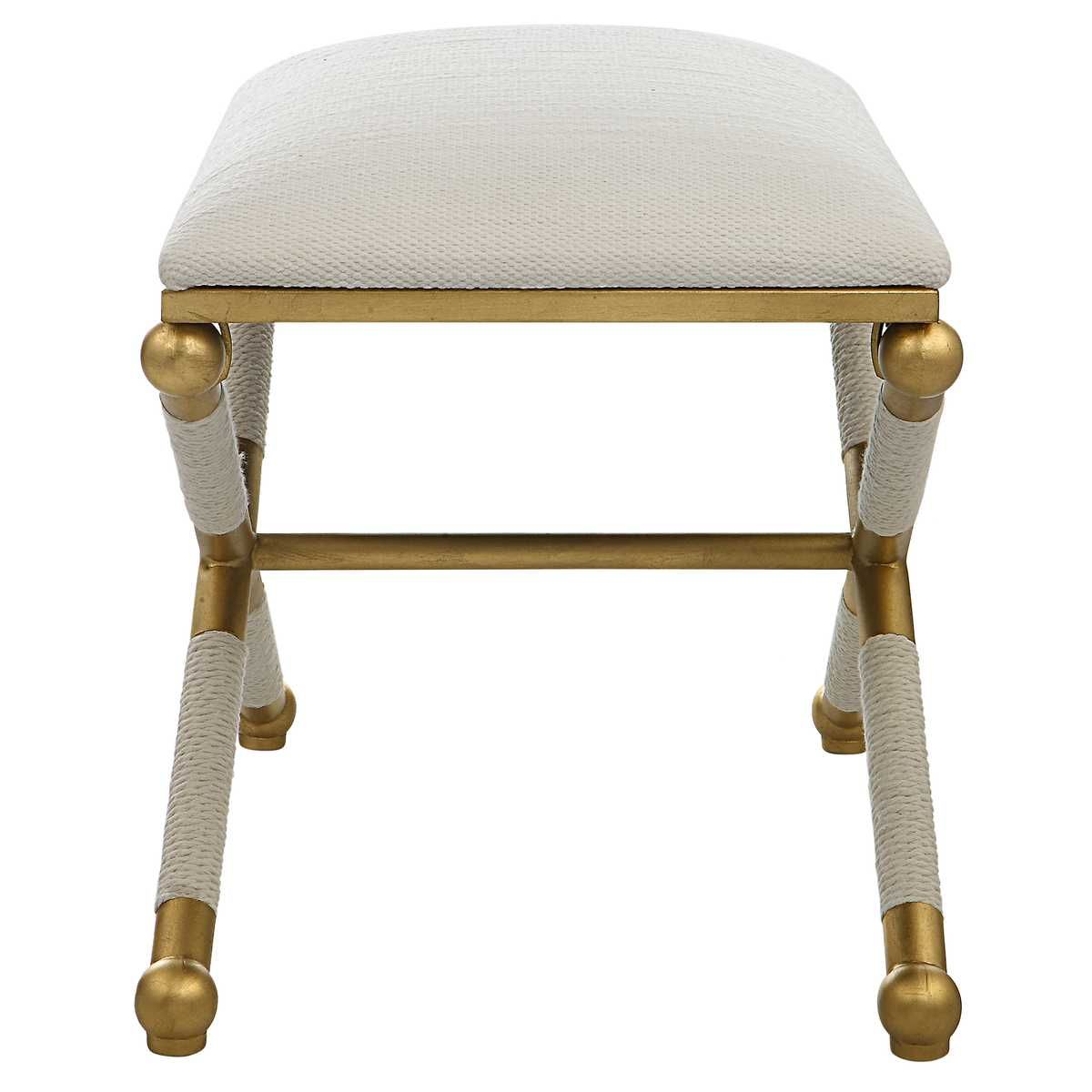 Socialite Small Bench – Furniture by Uttermost | Sutter & Vale