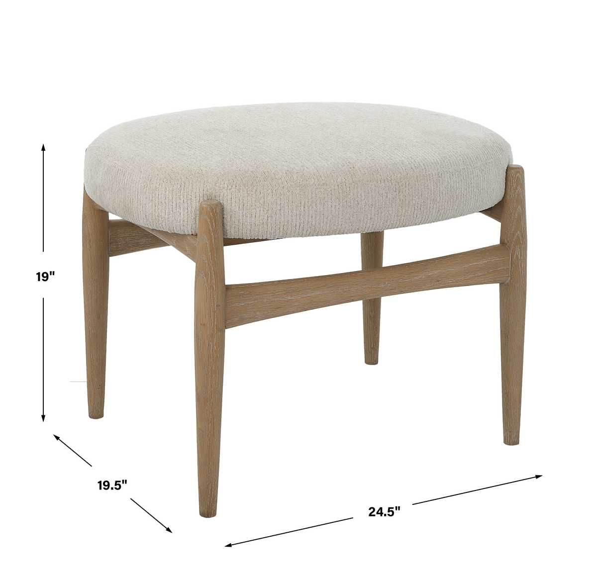 Acrobat Small Bench – Furniture by Uttermost | Sutter & Vale
