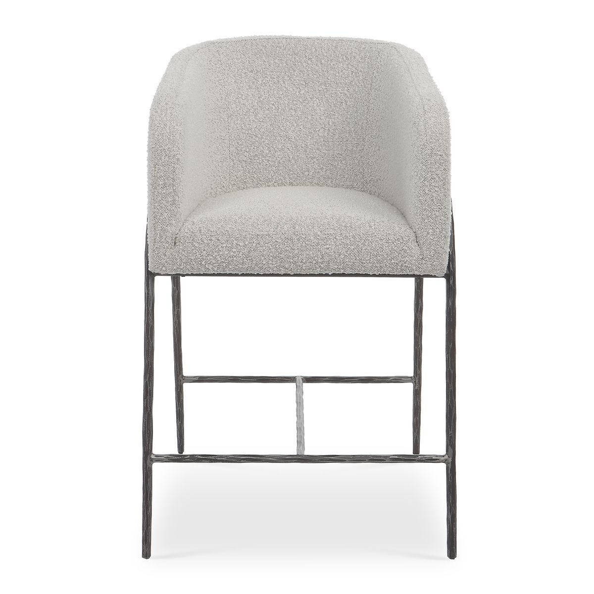 Jacobsen Counter Stool, Gray – Furniture by Uttermost | Sutter & Vale