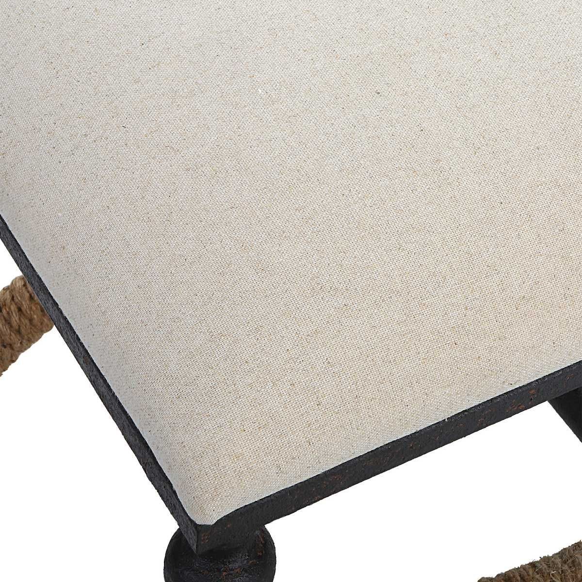 Icaria Small Bench – Furniture by Uttermost | Sutter & Vale