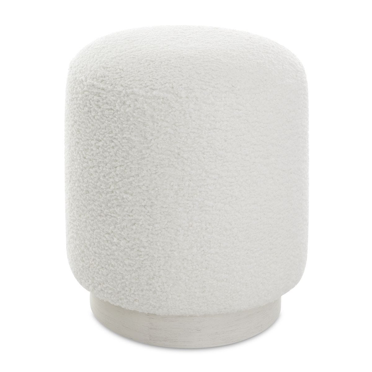Avila Ottoman, White – Furniture by Uttermost | Sutter & Vale