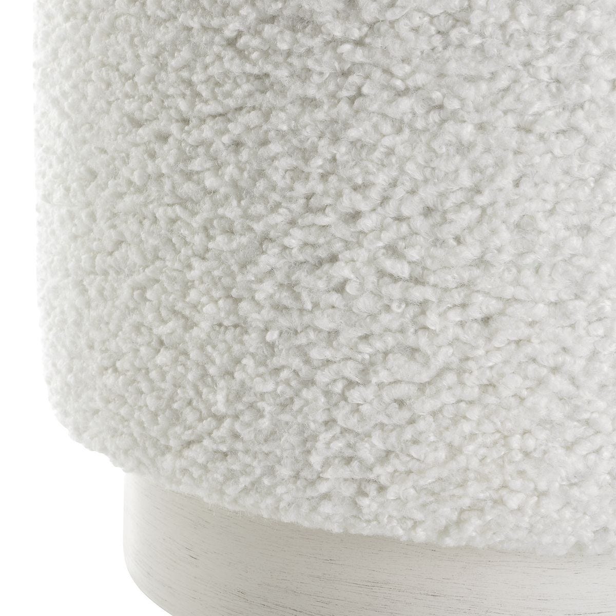 Avila Ottoman, White – Furniture by Uttermost | Sutter & Vale