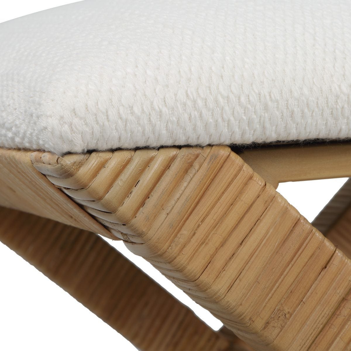 St Tropez Small Bench – Furniture by Uttermost | Sutter & Vale