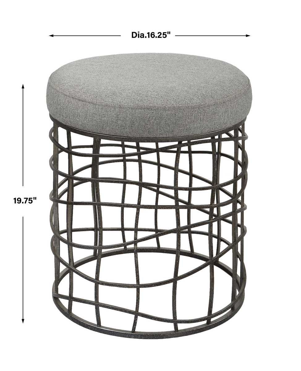 Carnival Accent Stool – Furniture by Uttermost | Sutter & Vale