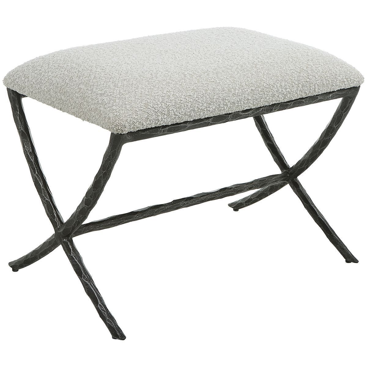 Brisby Small Bench – Furniture by Uttermost | Sutter & Vale