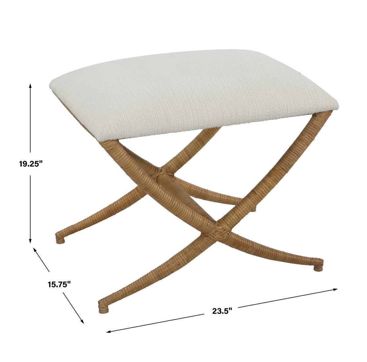 Expedition Small Bench – Furniture by Uttermost | Sutter & Vale