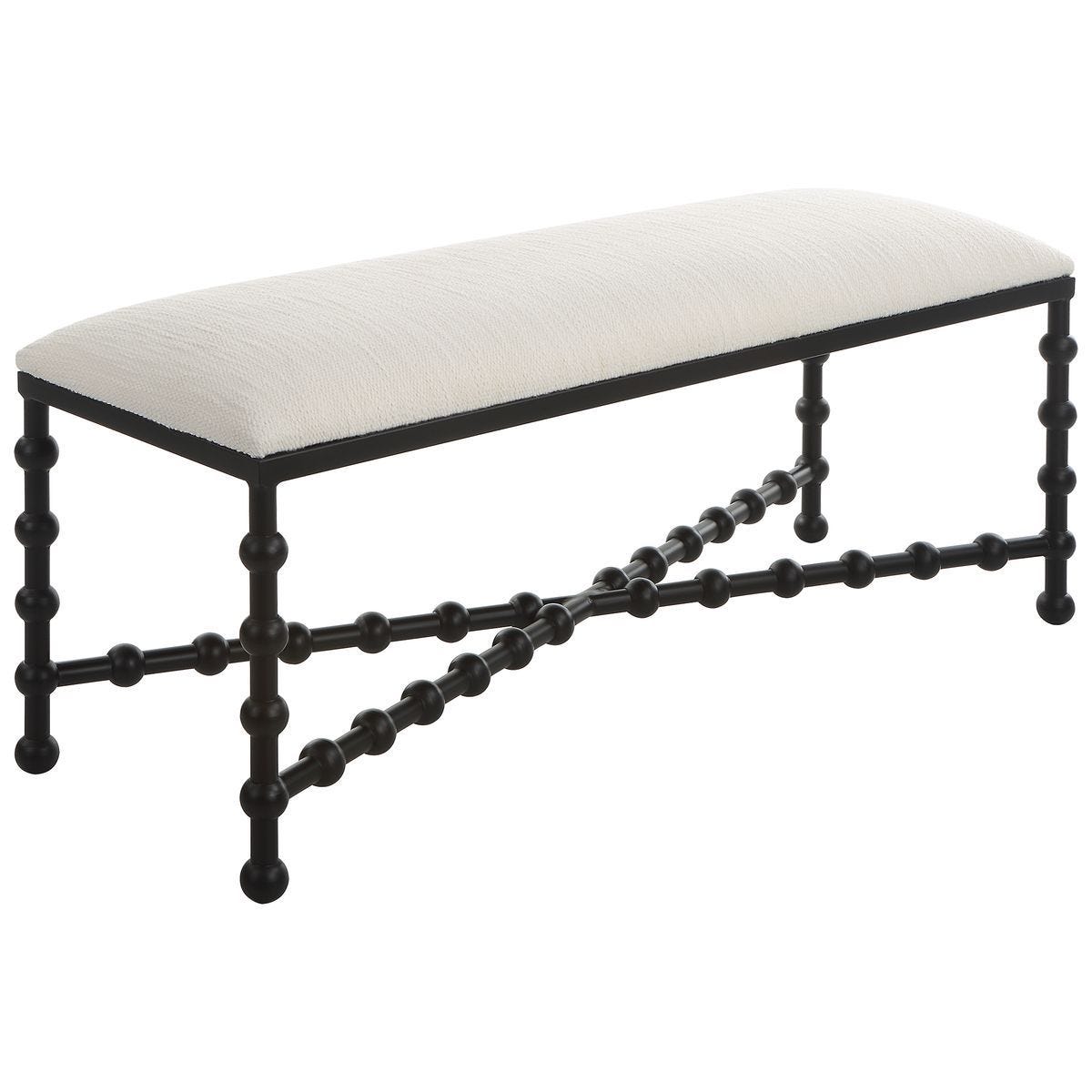 Iron Drops Bench – Furniture by Uttermost | Sutter & Vale