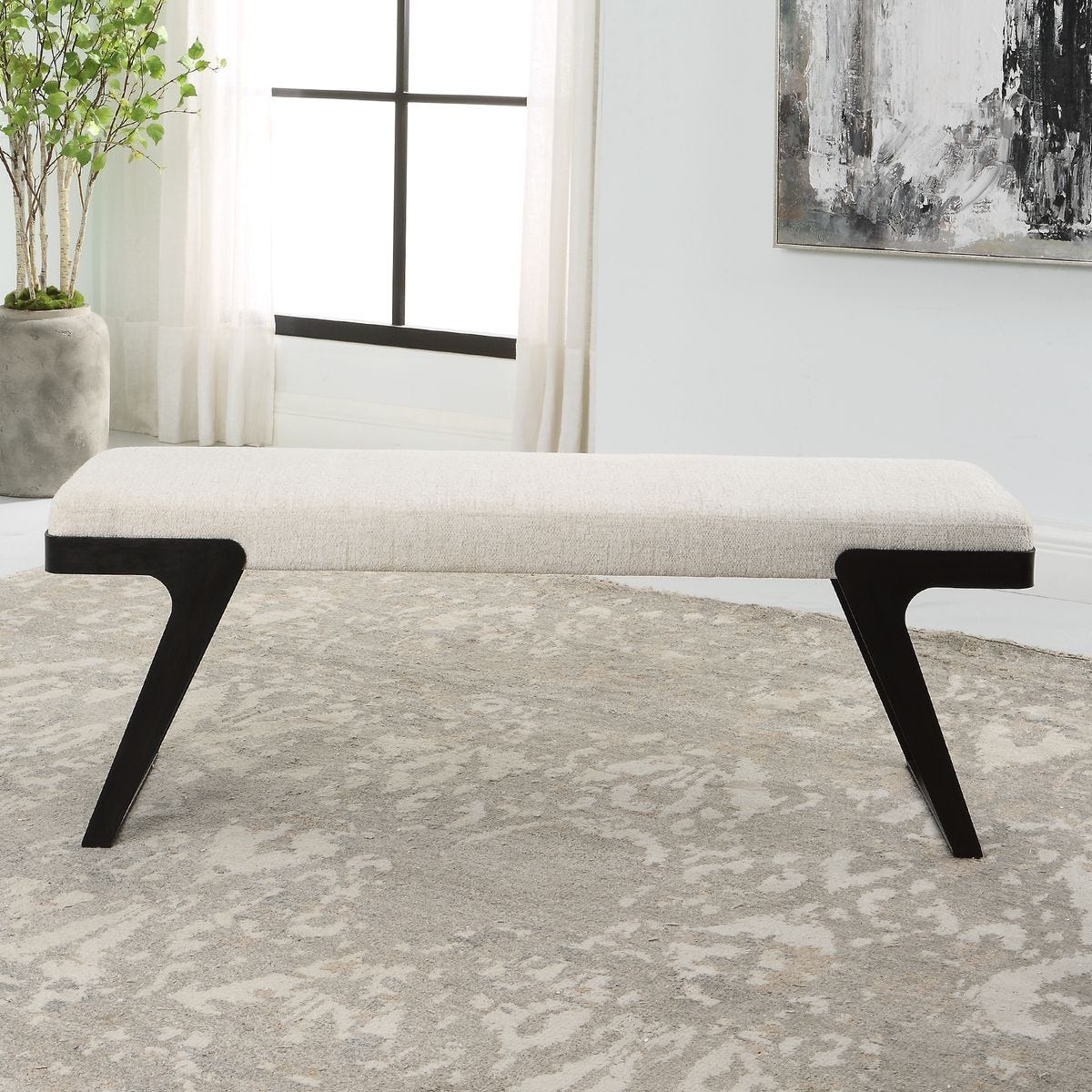 Hover Bench – Furniture by Uttermost | Sutter & Vale