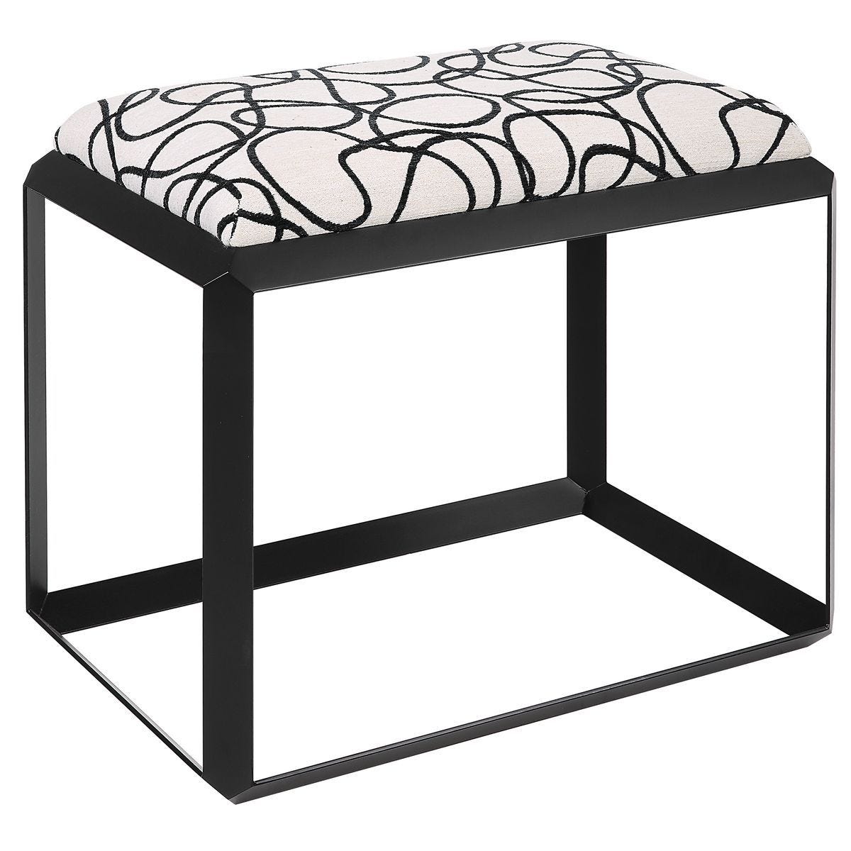 Curls Small Bench – Furniture by Uttermost | Sutter & Vale