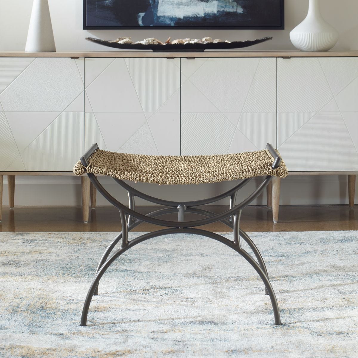 Playa Small Bench – Furniture by Uttermost | Sutter & Vale