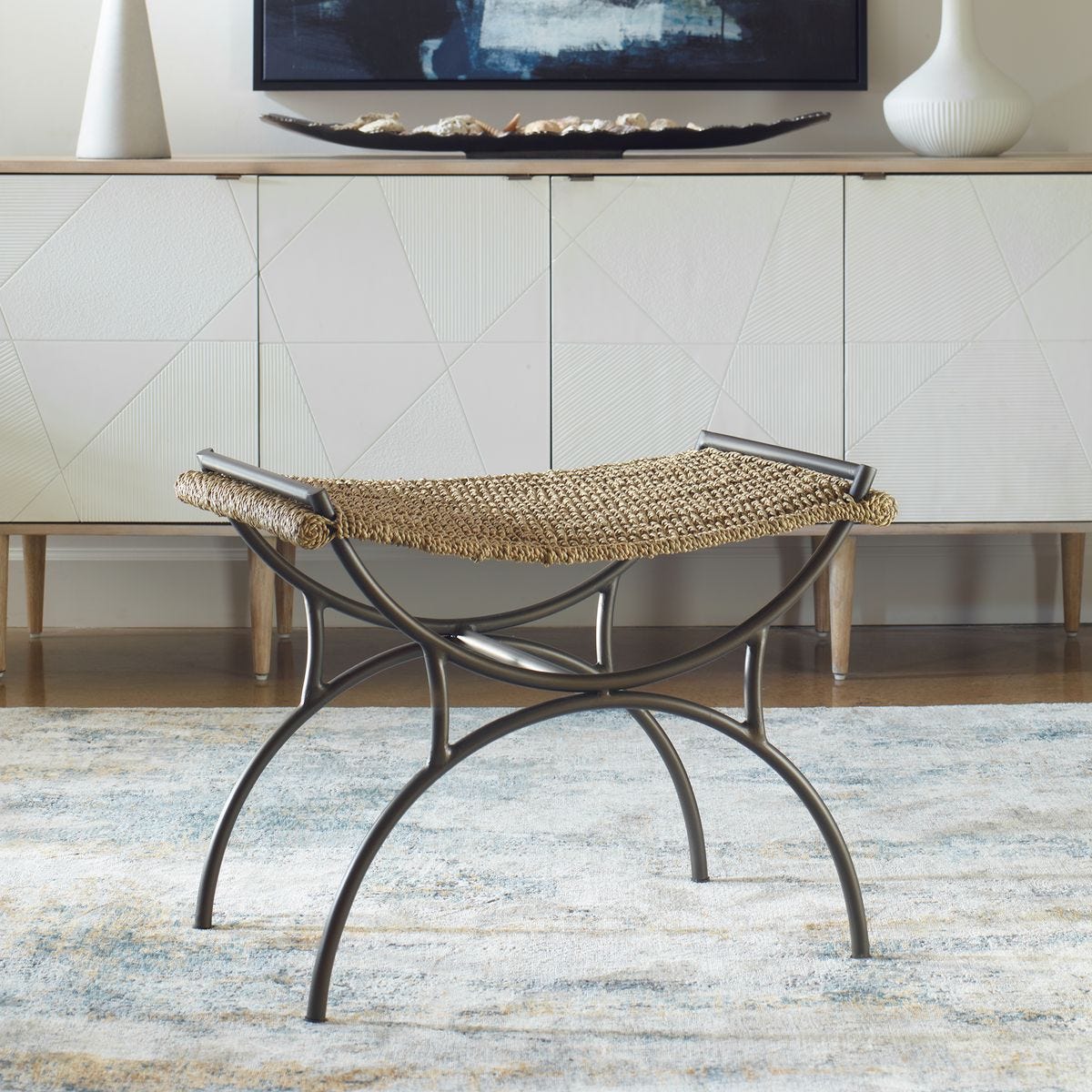Playa Small Bench – Furniture by Uttermost | Sutter & Vale