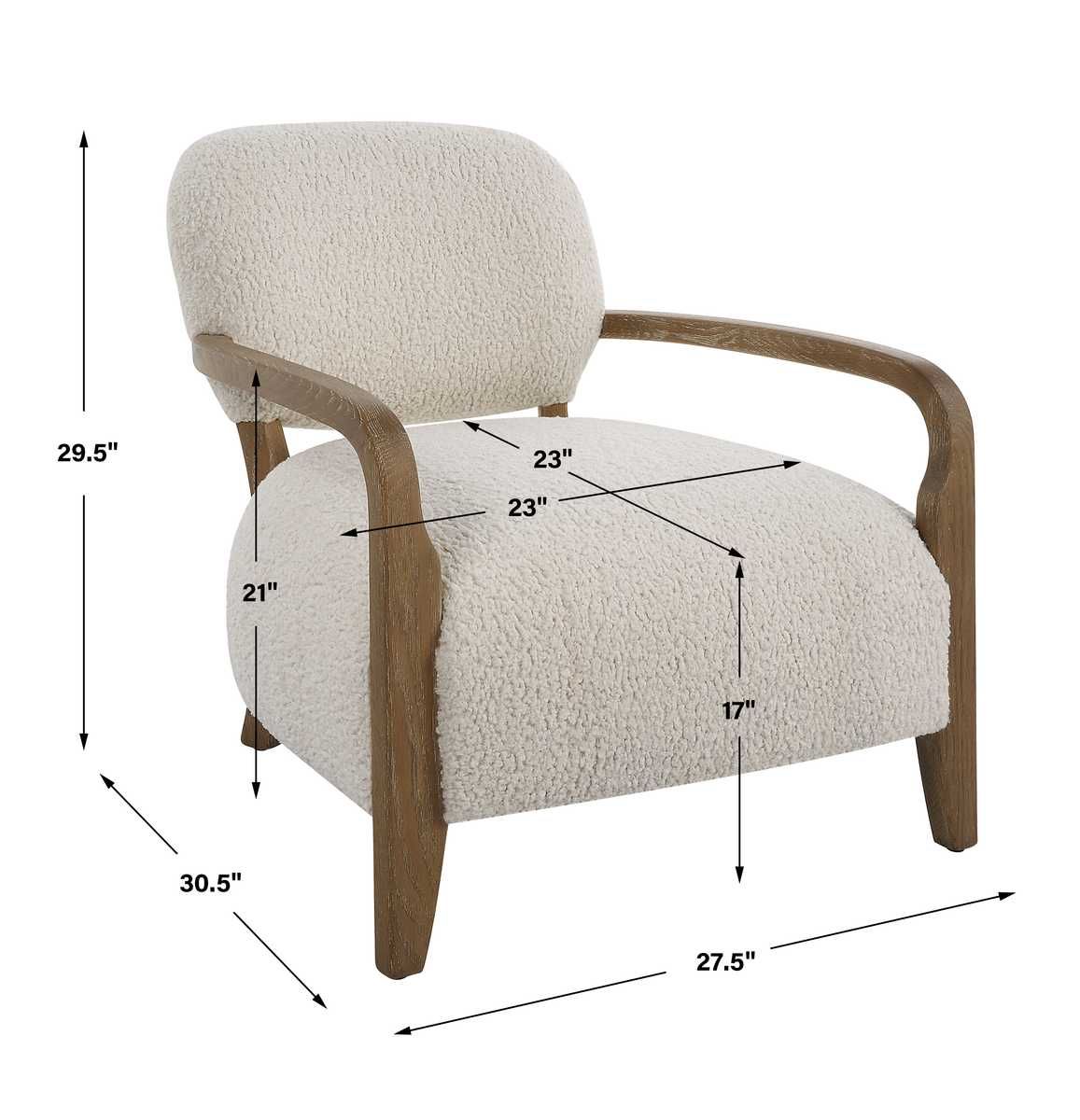 Telluride Accent Chair – Furniture by Uttermost | Sutter & Vale