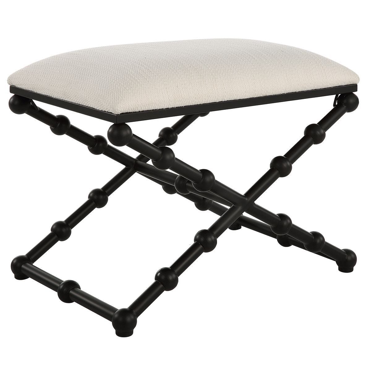 Iron Drops Small Bench – Furniture by Uttermost | Sutter & Vale