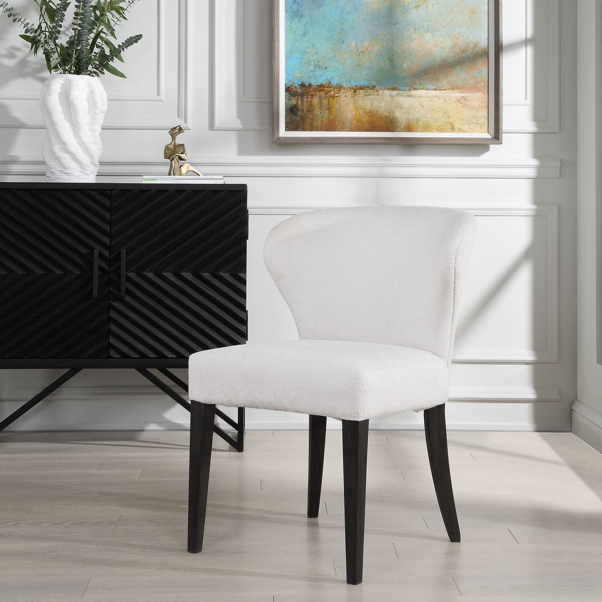 Whisper Dining Chair, 2 Per Box, Priced Each – Furniture by Uttermost | Sutter & Vale