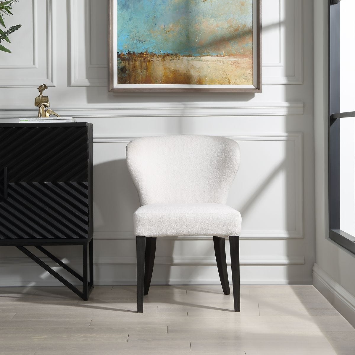 Whisper Dining Chair, 2 Per Box, Priced Each – Furniture by Uttermost | Sutter & Vale