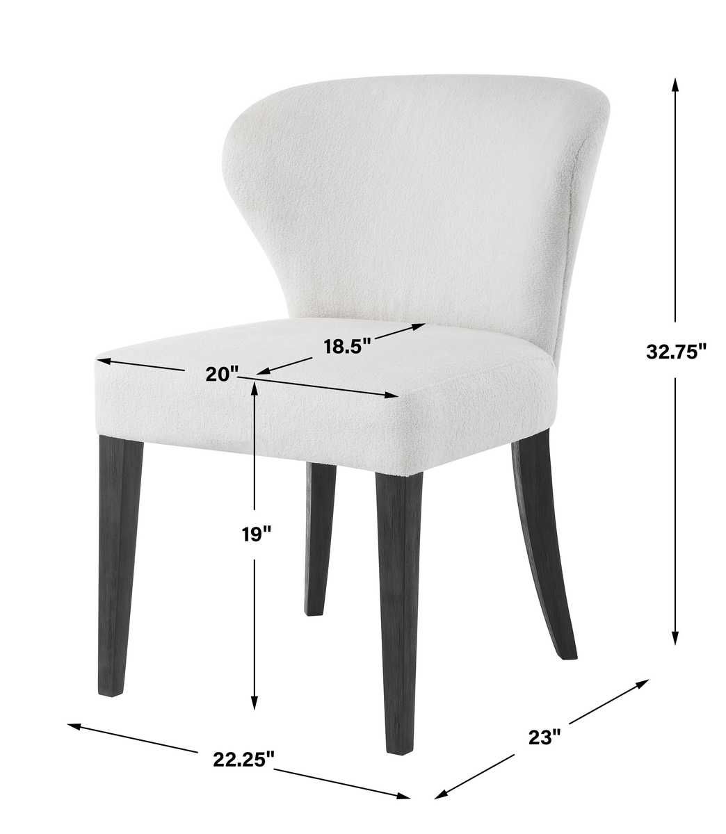 Whisper Dining Chair, 2 Per Box, Priced Each – Furniture by Uttermost | Sutter & Vale