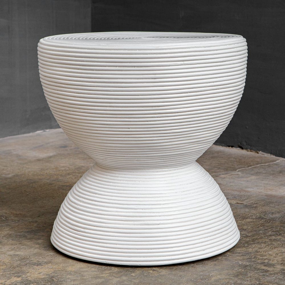 Bongo Side Table, White