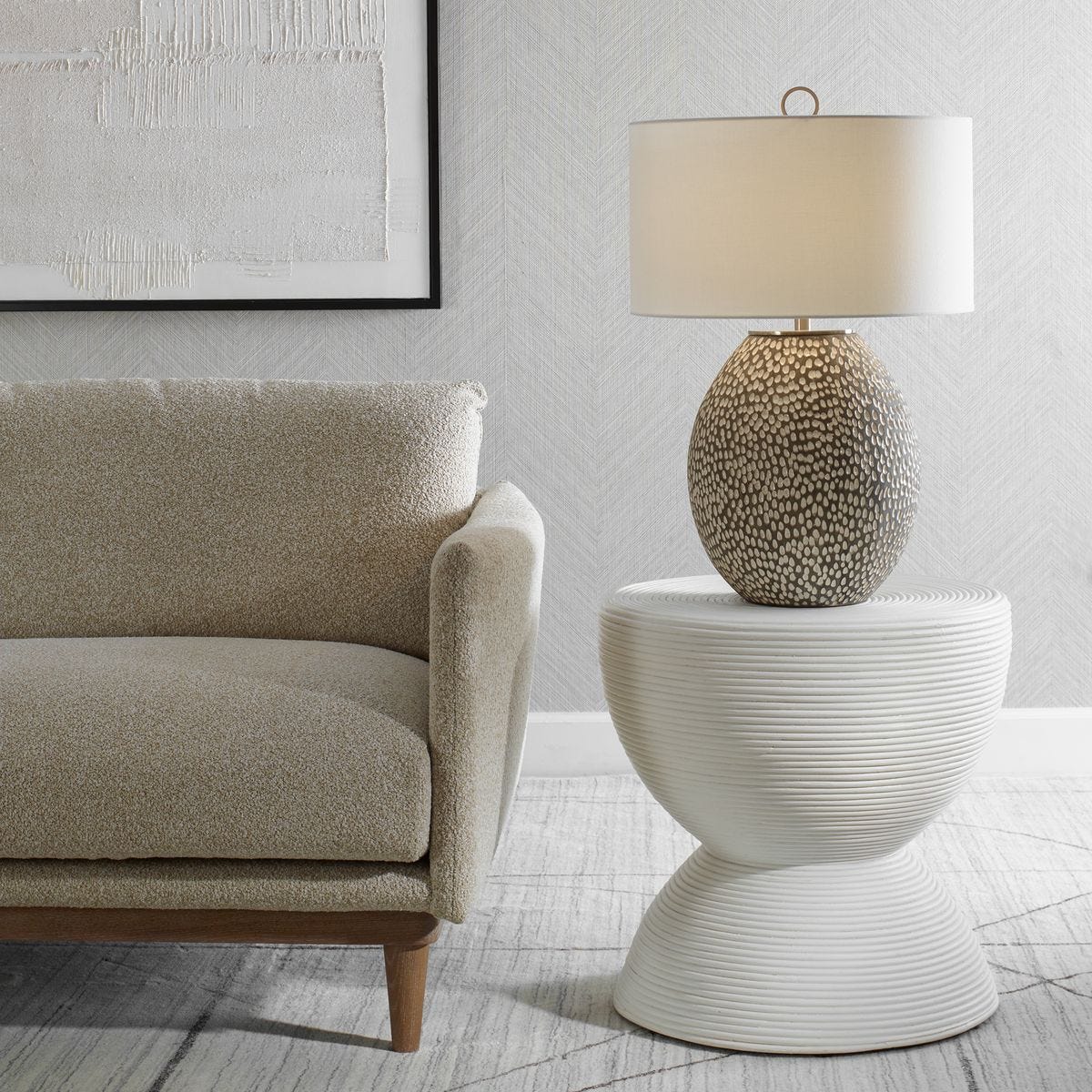 Bongo Side Table, White – Furniture by Uttermost | Sutter & Vale