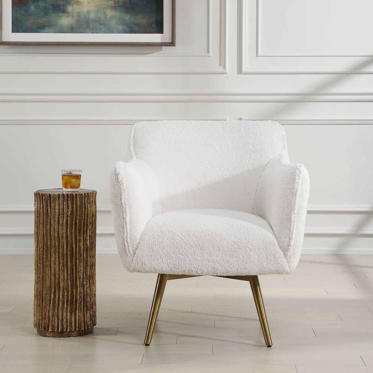 Oasis Swivel Chair – Furniture by Uttermost | Sutter & Vale