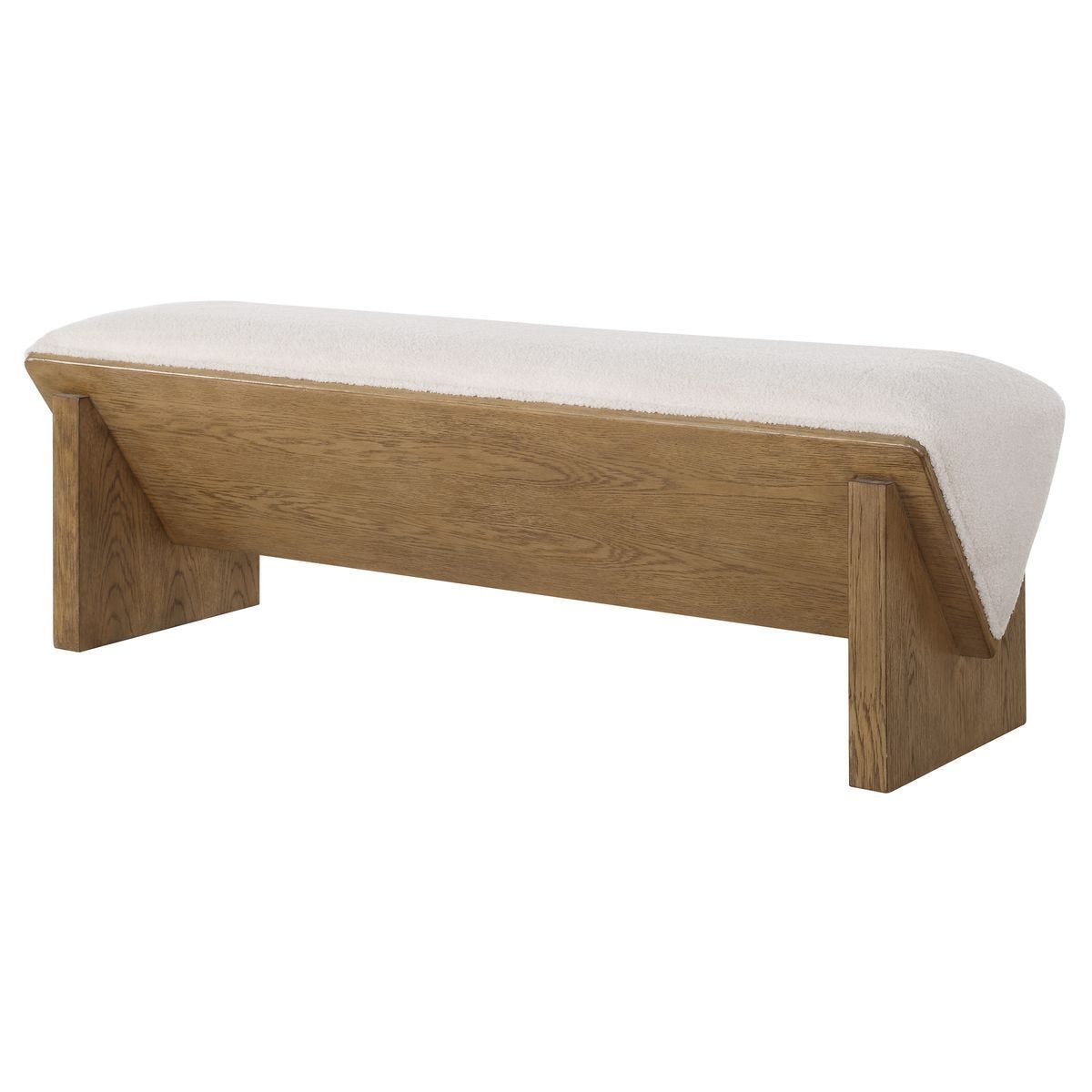 Wedged Bench – Furniture by Uttermost | Sutter & Vale