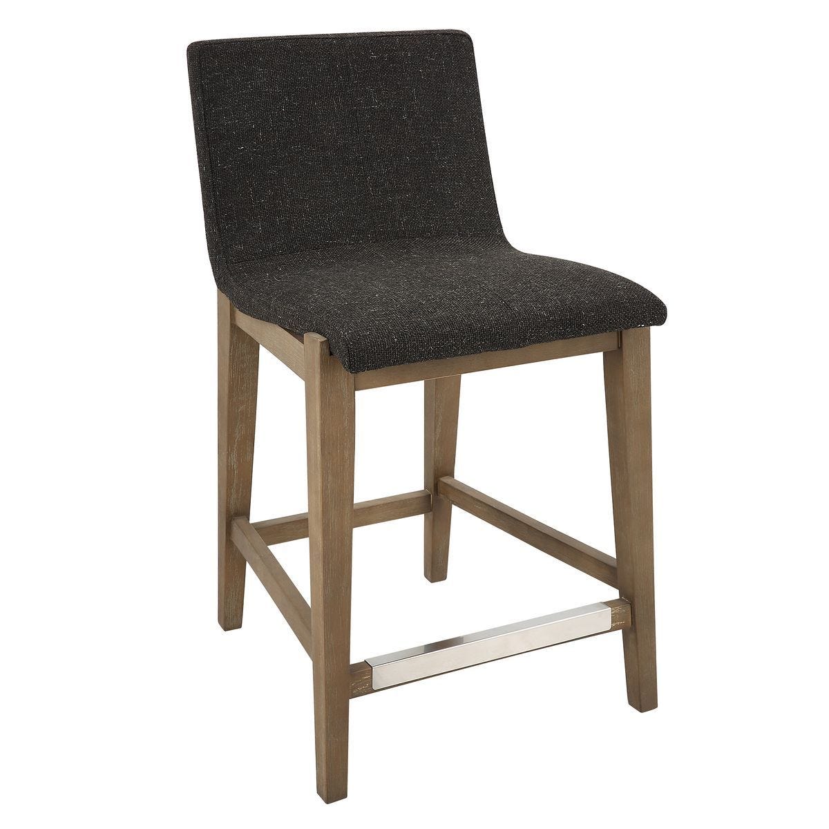Klemens Counter Stool, Chocolate – Furniture by Uttermost | Sutter & Vale