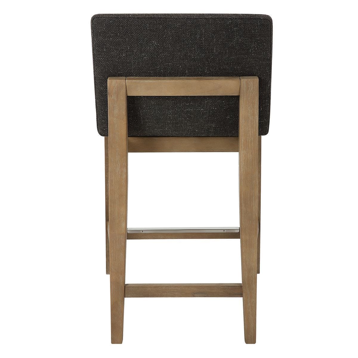 Klemens Counter Stool, Chocolate – Furniture by Uttermost | Sutter & Vale