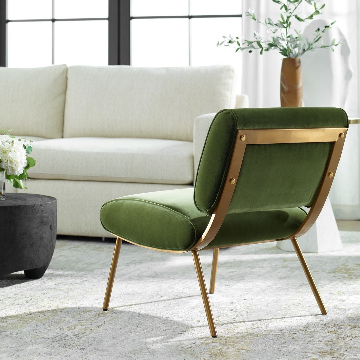 Knoll Accent Chair – Furniture by Uttermost | Sutter & Vale