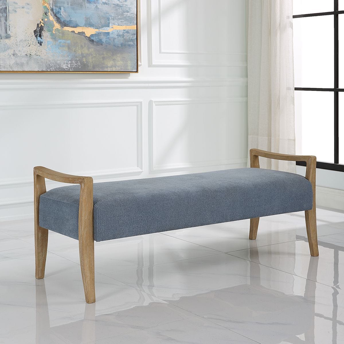 Daylight Bench – Furniture by Uttermost | Sutter & Vale