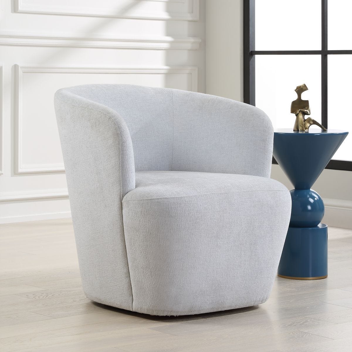 Mist Swivel Chair – Furniture by Uttermost | Sutter & Vale