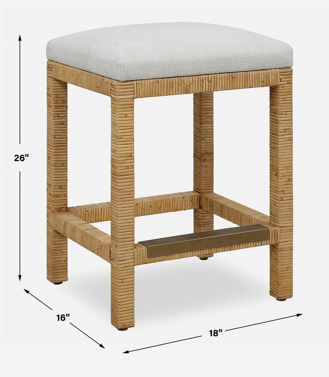 Muriel Counter Stool – Furniture by Uttermost | Sutter & Vale