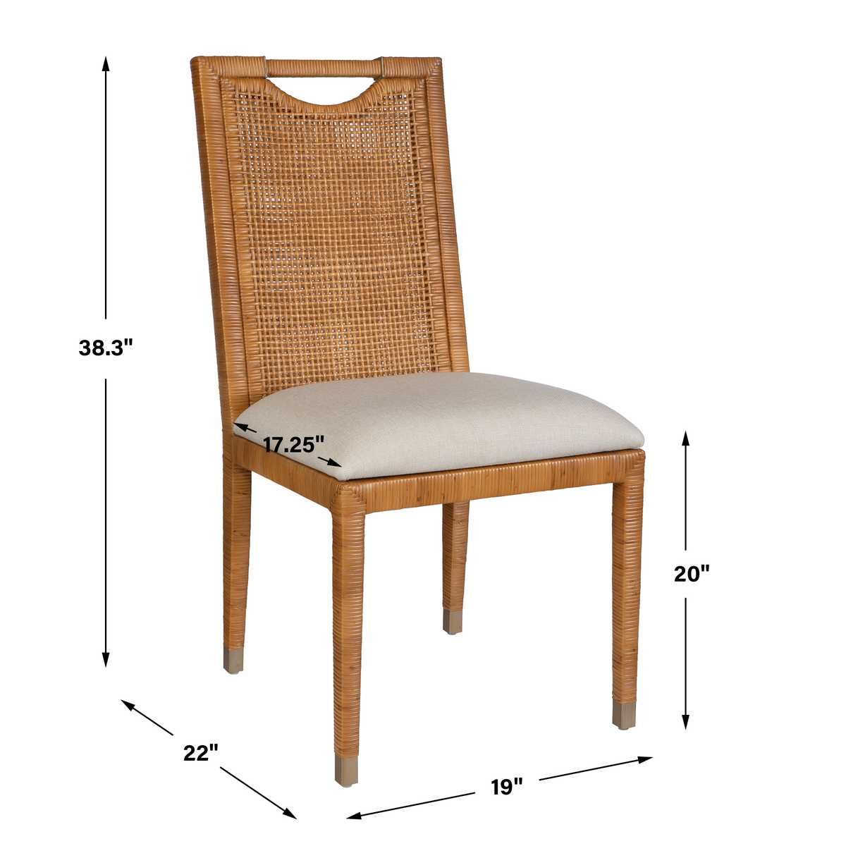 Sydney Dining Chair, 2 Per Box, Priced Each – Furniture by Uttermost | Sutter & Vale