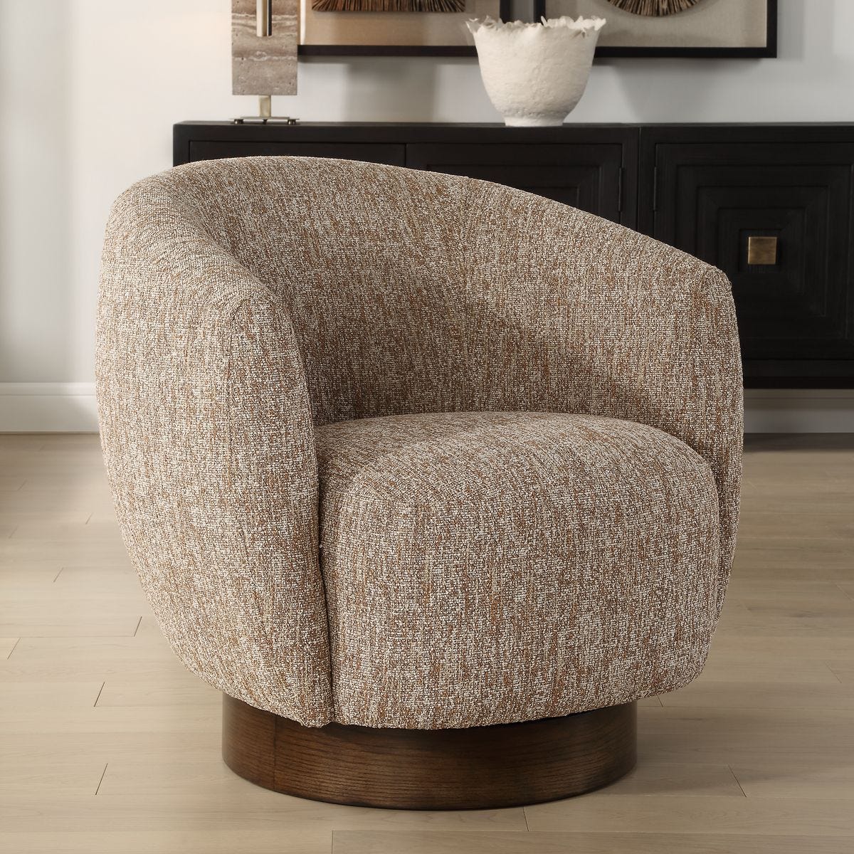 Dunes Swivel Chair – Furniture by Uttermost | Sutter & Vale