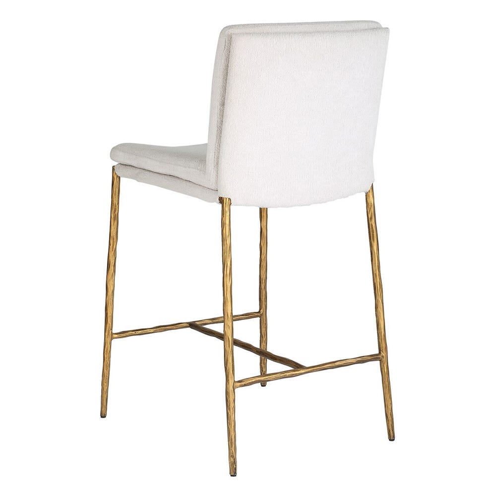 Ascend Counter Stool, White