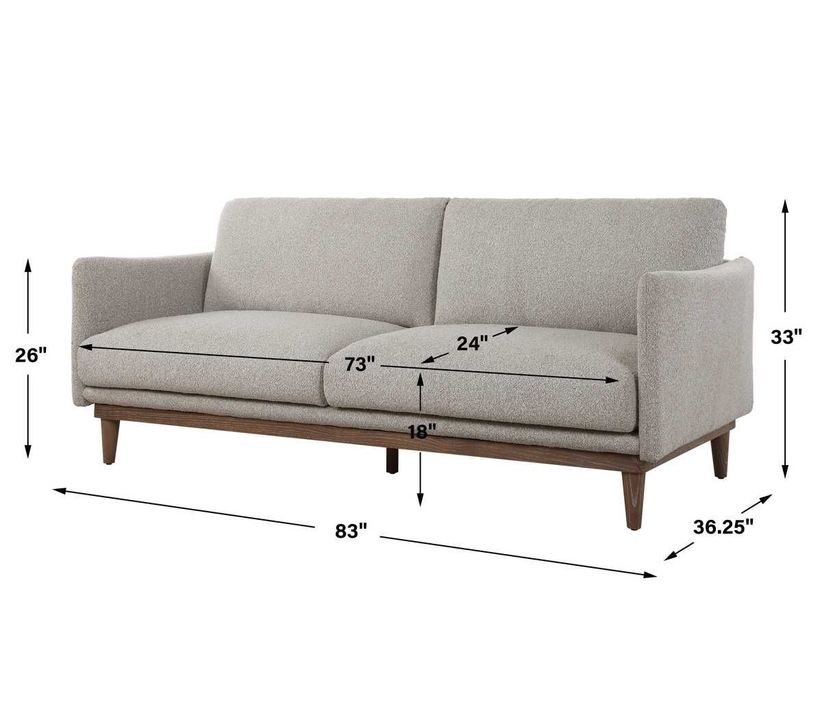 Freefall Sofa by Uttermost