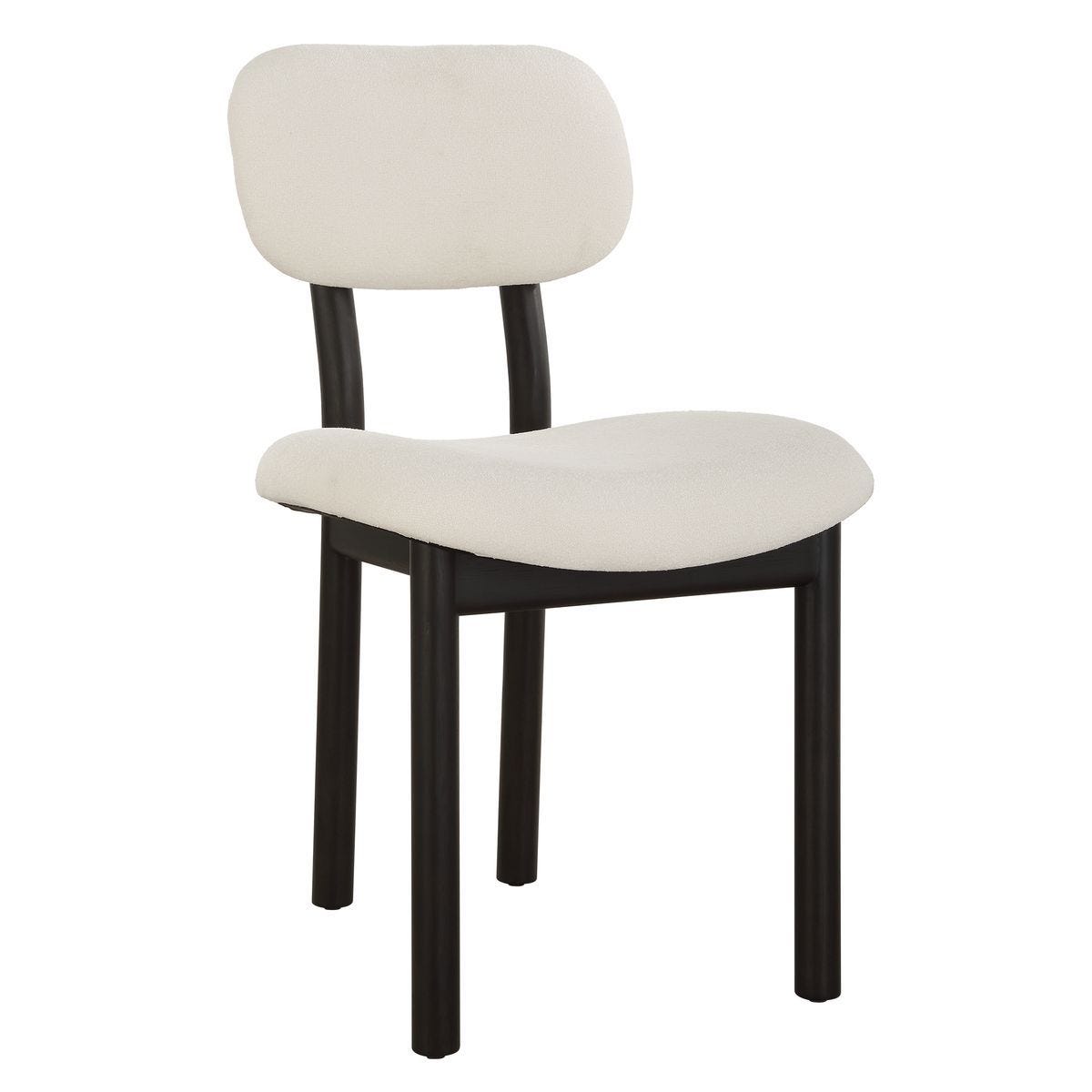 Sculpt Dining Chair, White, 2 Per Box, Priced Each – Furniture by Uttermost | Sutter & Vale