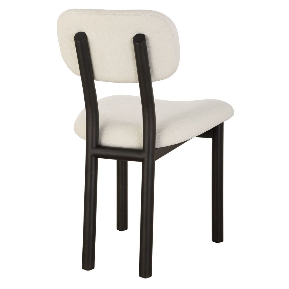 Sculpt Dining Chair, White, 2 Per Box, Priced Each