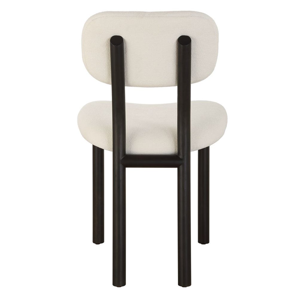 Sculpt Dining Chair, White, 2 Per Box, Priced Each