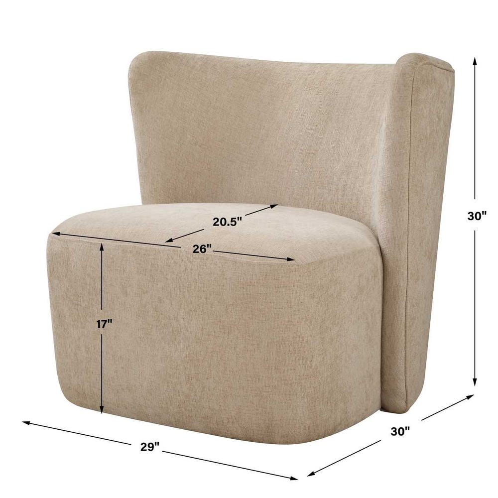 Outlook Swivel Chair, Sand