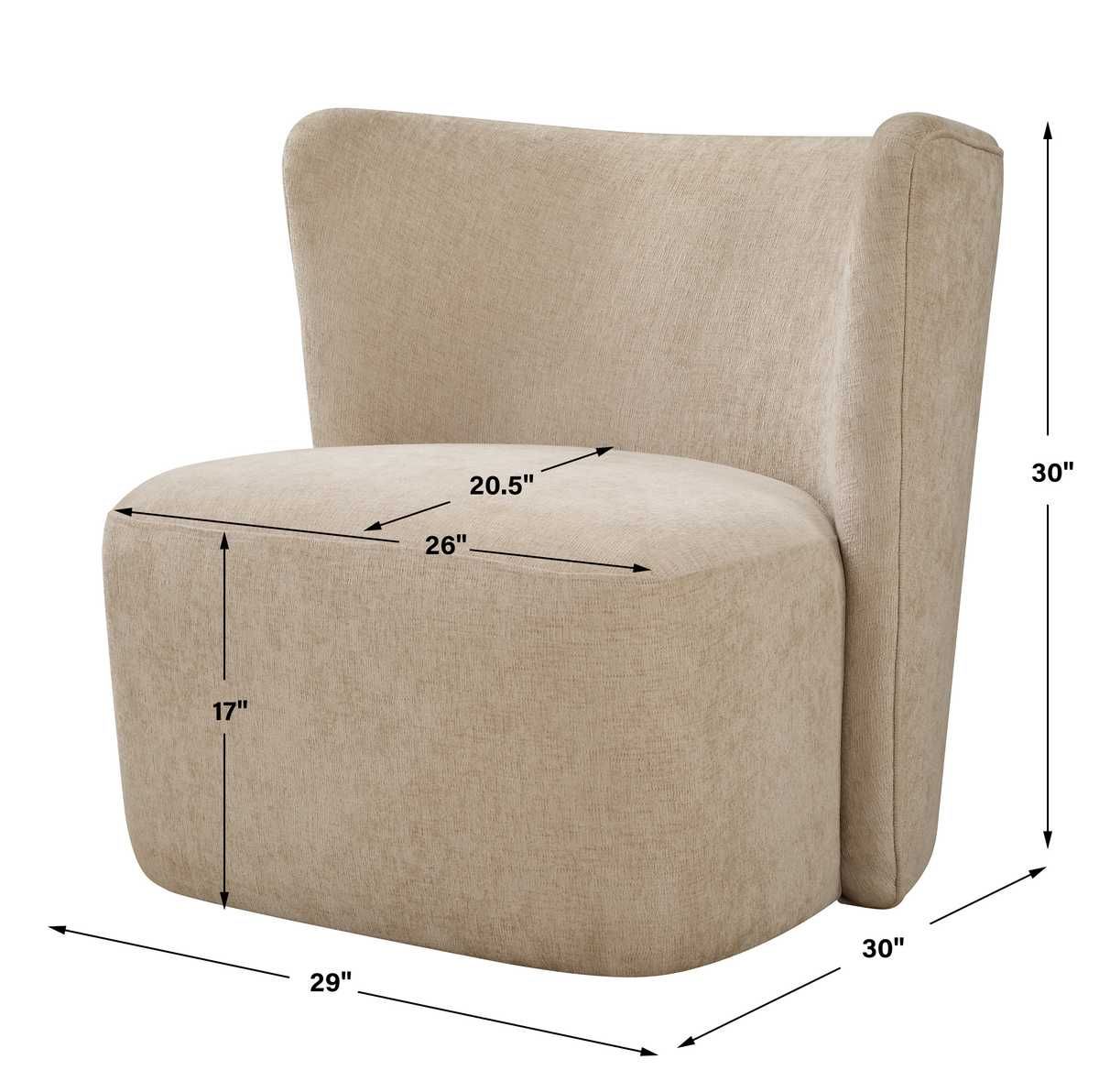 Outlook Swivel Chair – Furniture by Uttermost | Sutter & Vale