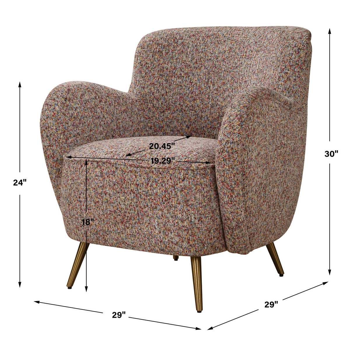 Gemstone Accent Chair – Furniture by Uttermost | Sutter & Vale
