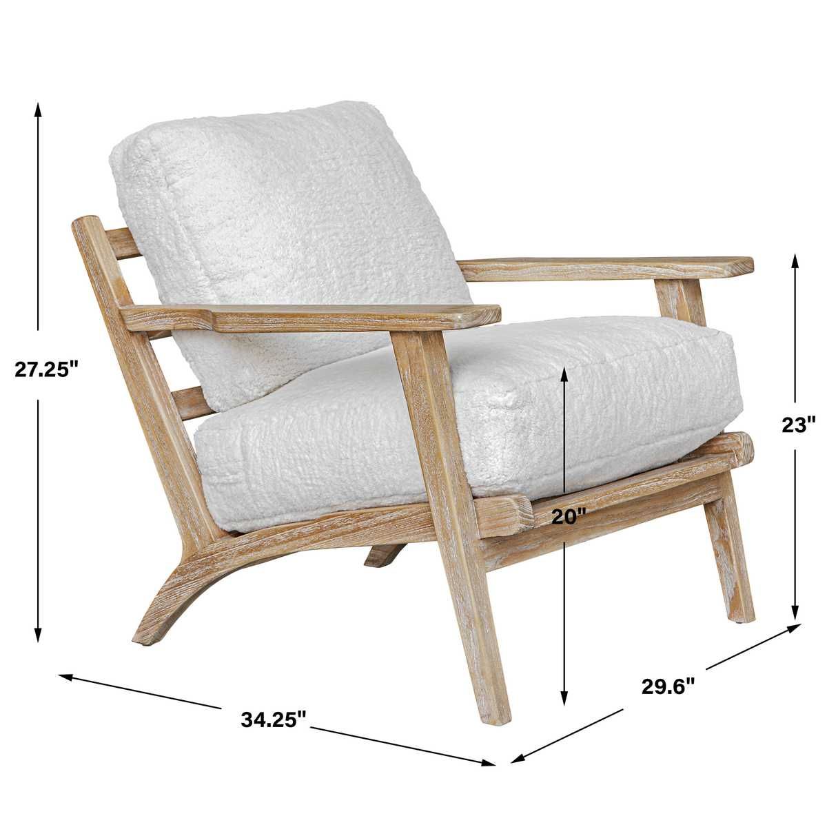 Laid Back Accent Chair – Furniture by Uttermost | Sutter & Vale