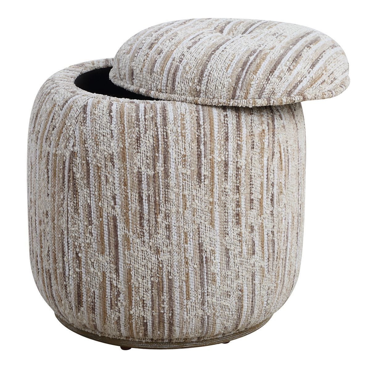 Dialogue Ottoman, Tan – Furniture by Uttermost | Sutter & Vale