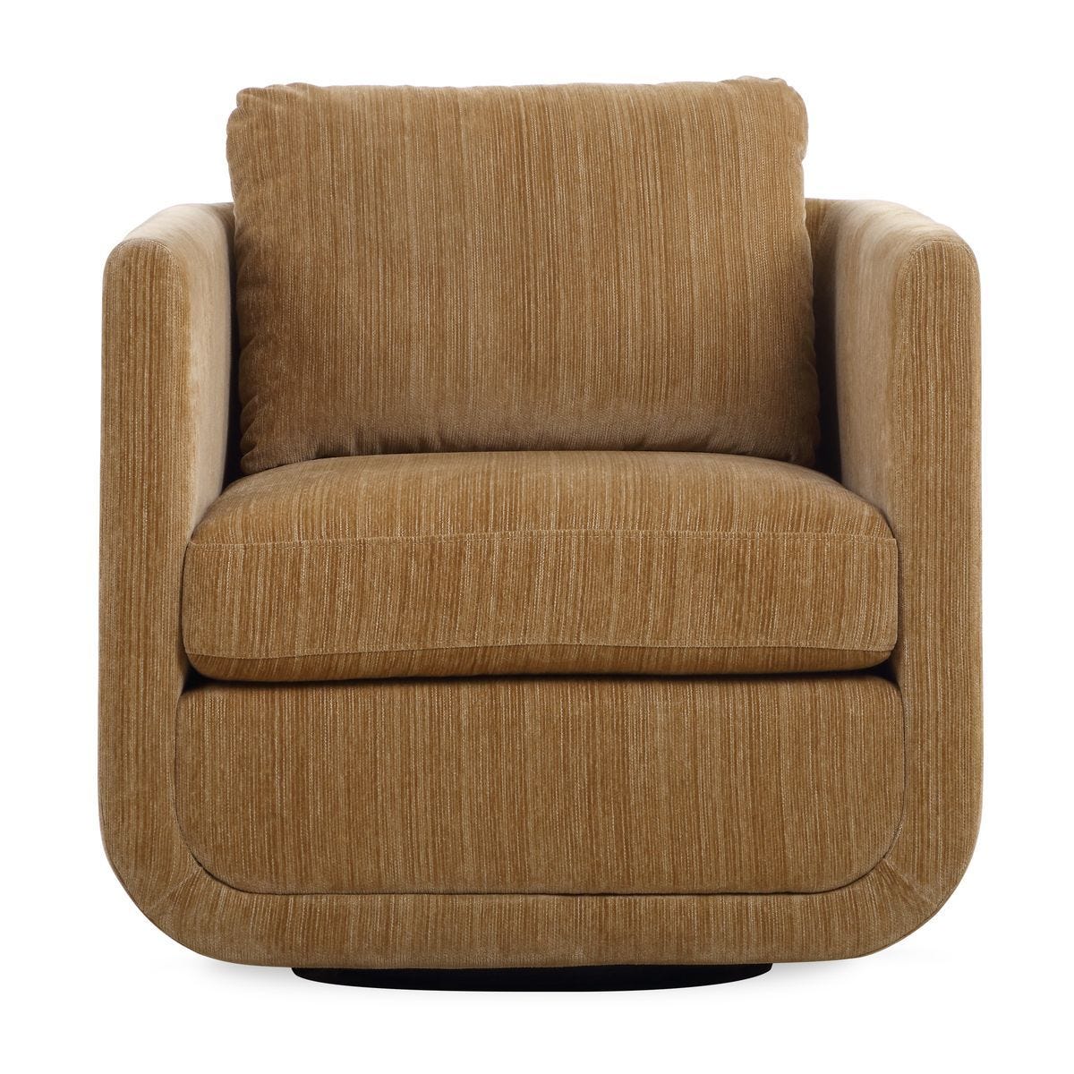 Abound Swivel Chair, Ginger – Furniture by Uttermost | Sutter & Vale